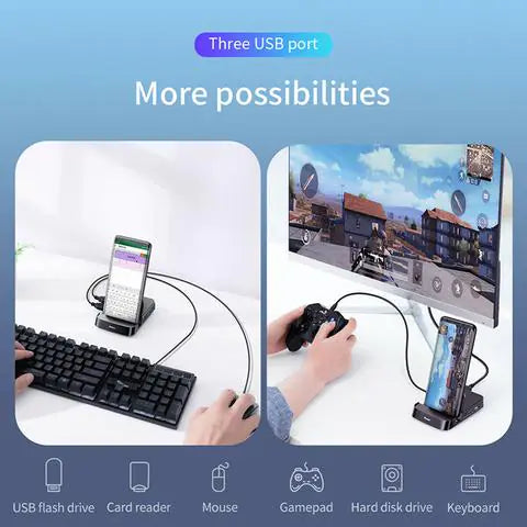 C HUB Docking Station Power Adapter and Charger